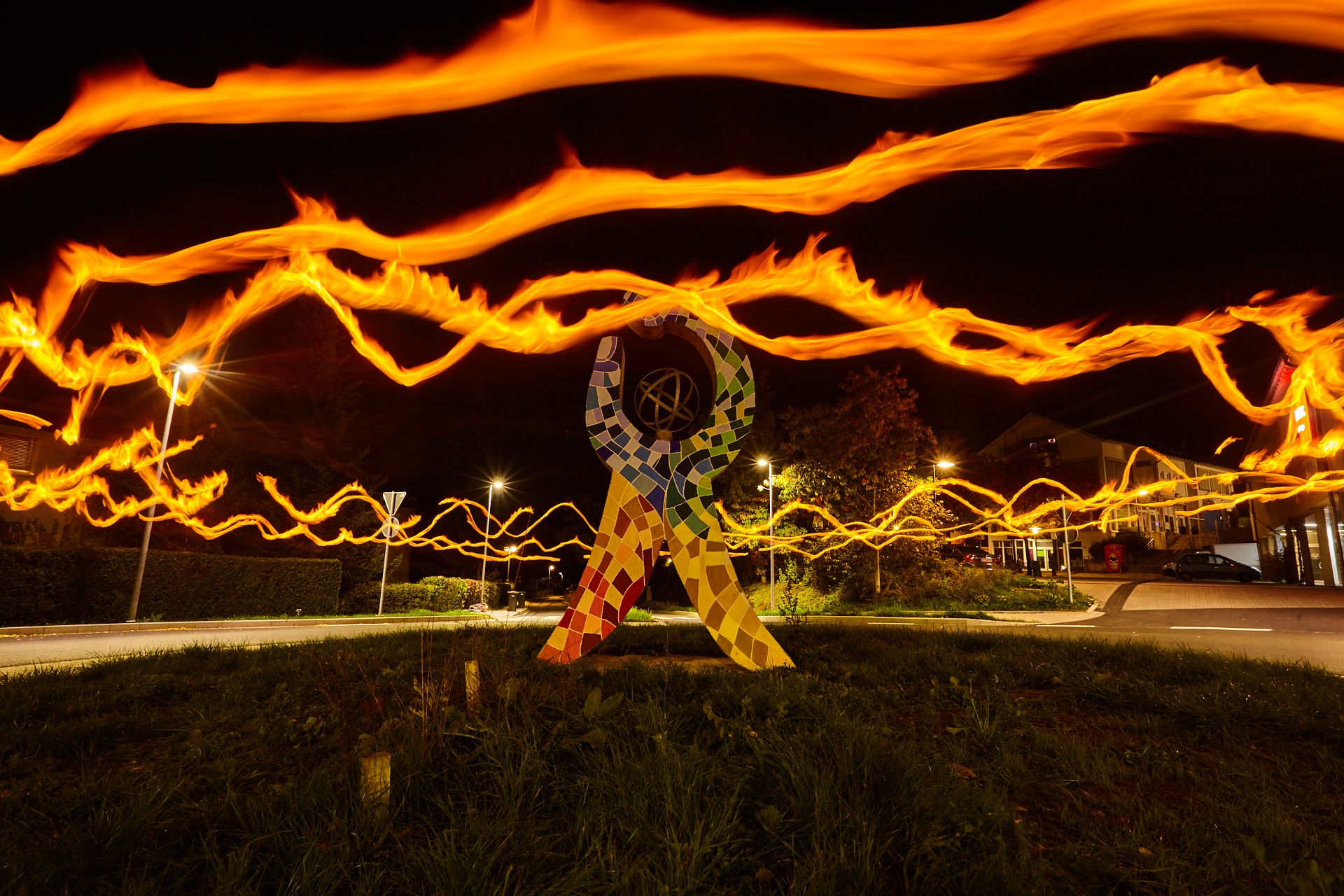 Lightpainting 2 Foto Gerrit Cramer